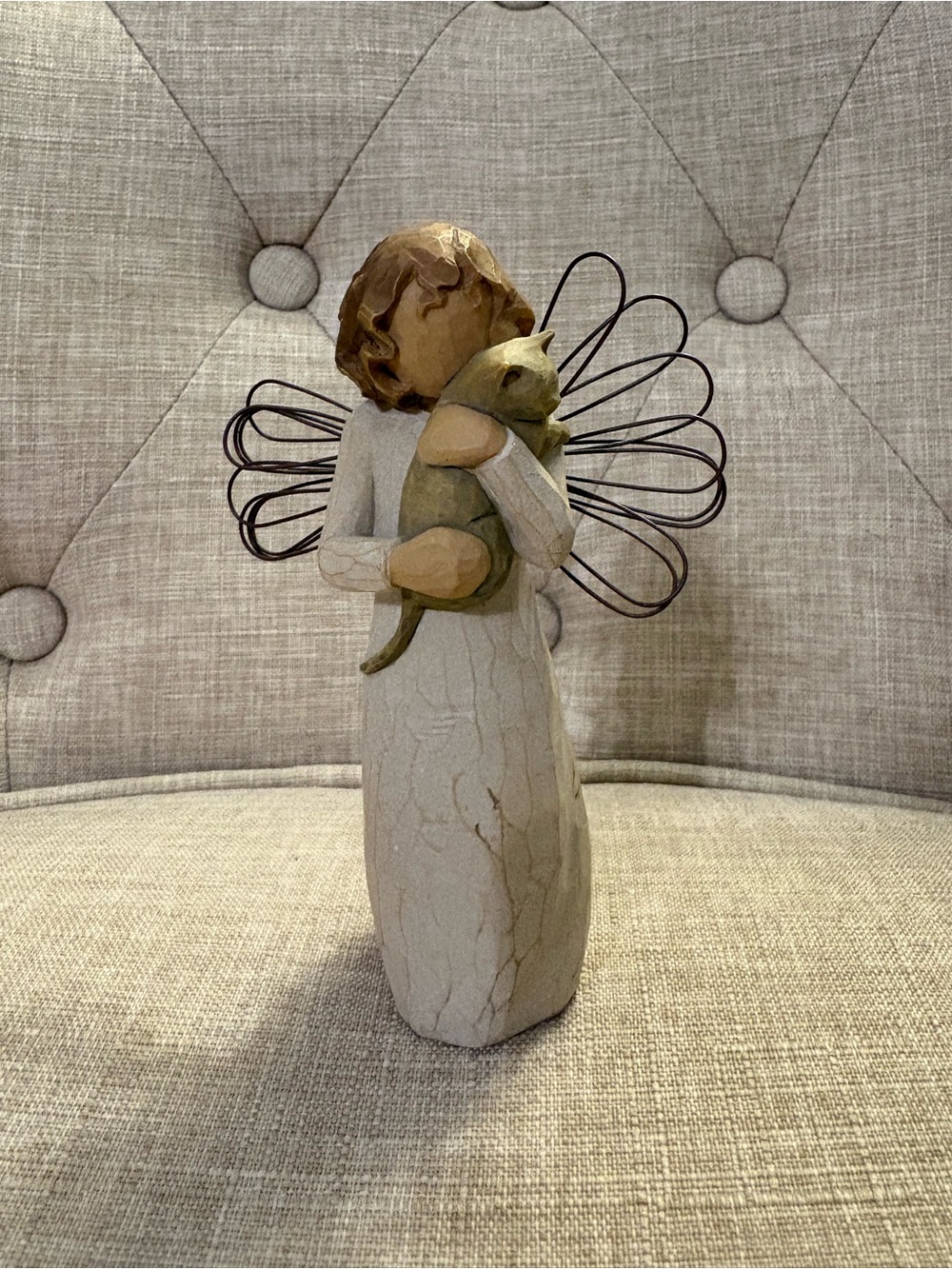 Willow Tree Angel “With Affection” Figurine Demdaco 2013 5 Inches Tall